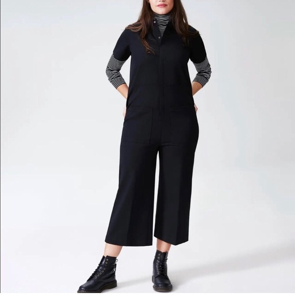 Universal Standard ‘Kate’ cotton twill jumpsuit - Picture 1 of 6